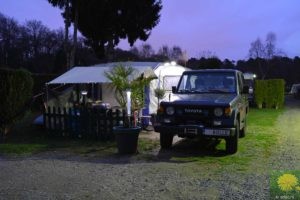 Mein Stellplatz auf dem Camping