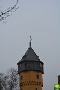 Die abgeknickte Turmspitze