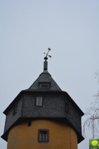 Die abgeknickte Turmspitze
