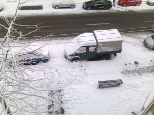 7.1.2016 - Es liegt endlich Schnee!