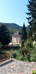 Die kleinere Kirche von oben gesehen