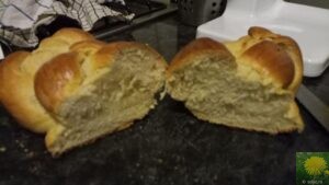 Butterzopf die Krume