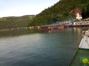 Der Hafen vom See aus