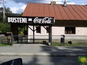Gesponsortes Bushäuschen in Busteni