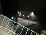 Die Halle mit dem Sportplatz