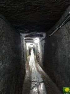 Der Zugang zur Mine