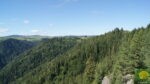 Die Aussicht vom Felsen