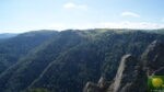 Die Aussicht vom Felsen
