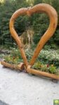 Der Wasserfall aus welchem der Brunnen gespiesen wird
