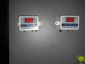 Feuchtigkeit und Temperatur