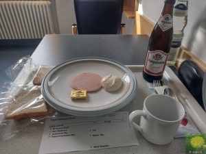 Abendbrot mit Bier